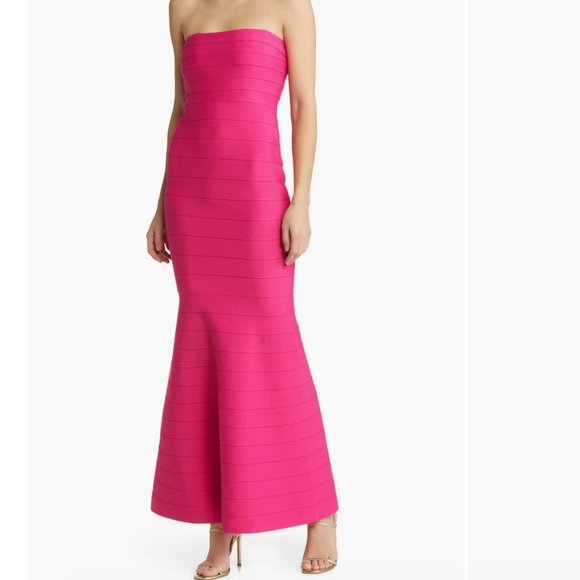 bebe Dresses & Skirts - Hot Pink bebe Gown